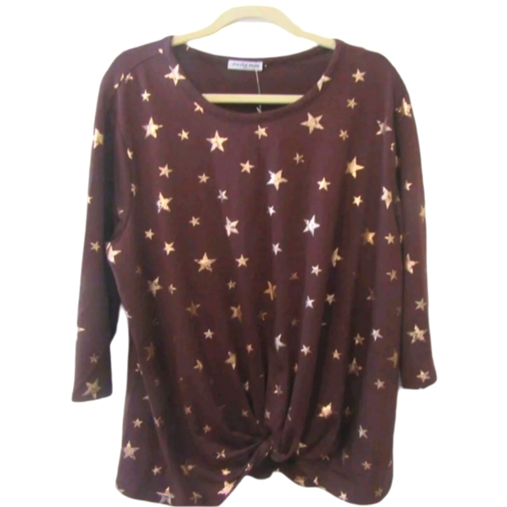 Cha cha vente women's sweatshirt plus size 3X